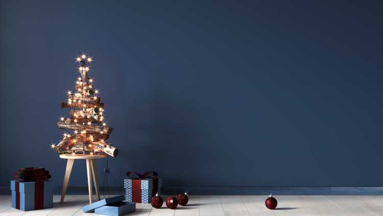 Albero di natale fai da te in legno