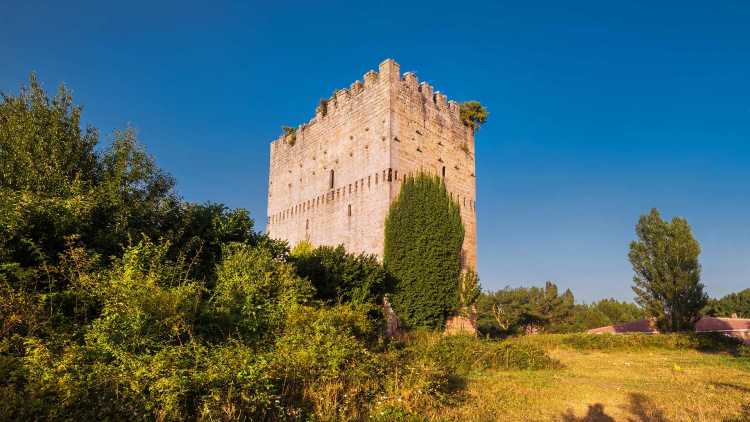 Torre medieval en Espinosa de los Monteros