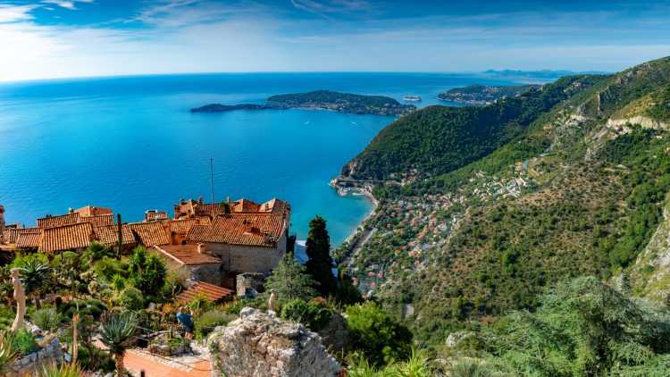 Èze, dans l’arrière-pays niçois