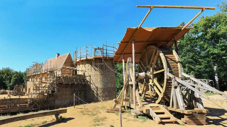 Chantier Médiéval Guédelon 