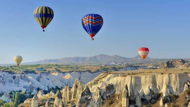 Voyage en montgolfière