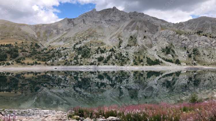 Le lac d’Allos