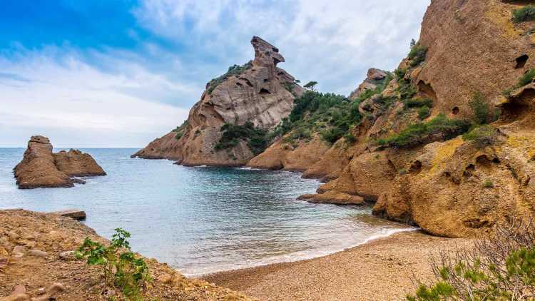 La calanque de Figuerolles, à La Ciotat (13)