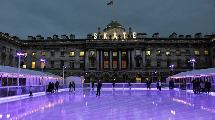 Pista de patinaje sobre hielo