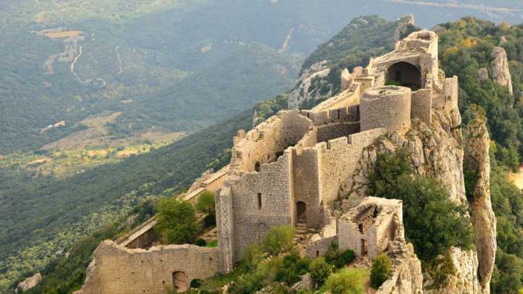 Castillo de Peyrepertuse.