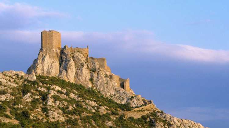 Castillo de Quéribus.