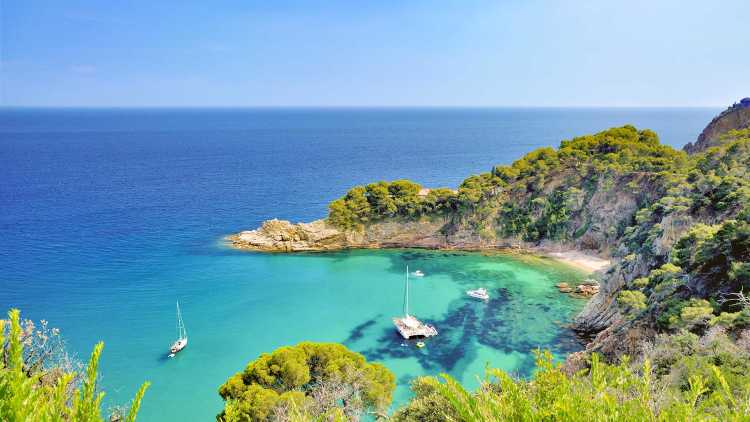 Cala Sa Futadera en Tossa de Mar