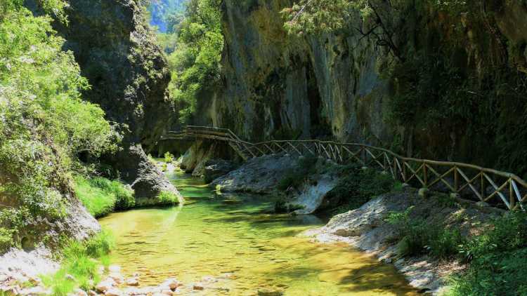 Arroyo Frío es uno de los senderos más conocidos de la provincia de Jaén.