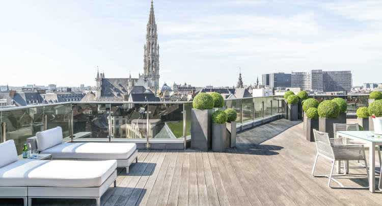 rooftop de Warwick Brussels