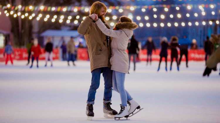 Schaatsbaan Maredsous